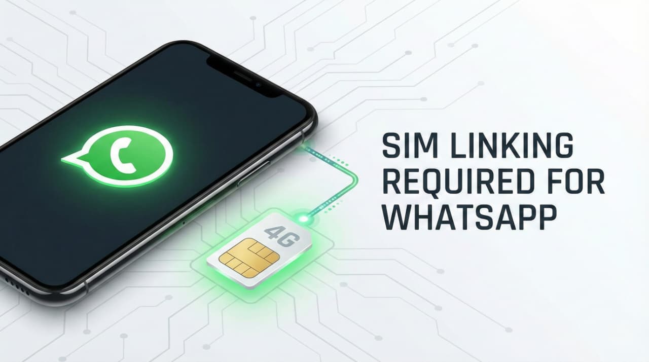 WhatsApp SIM Linking Rule