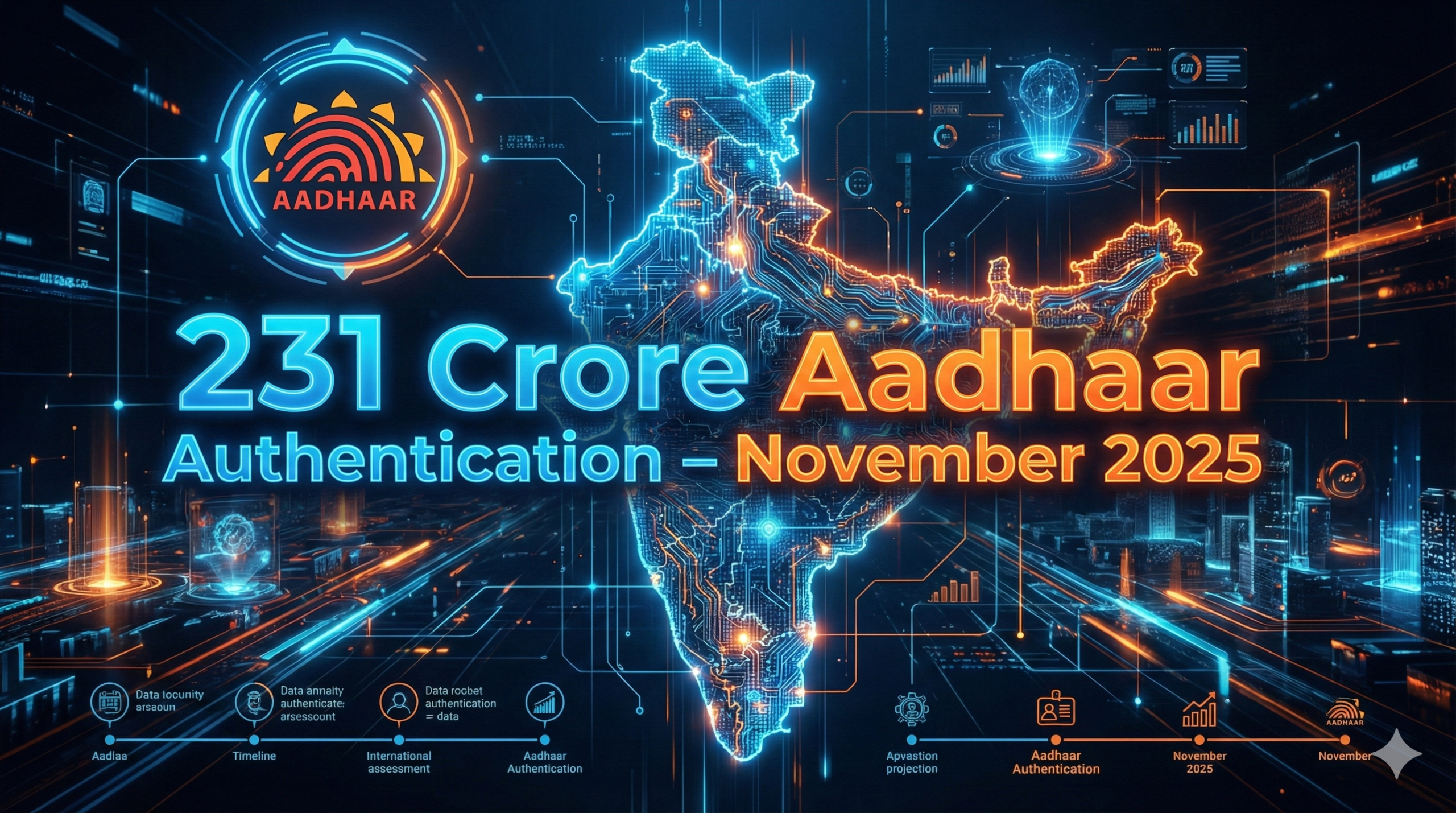 UIDAI Aadhaar Authentication November 2025